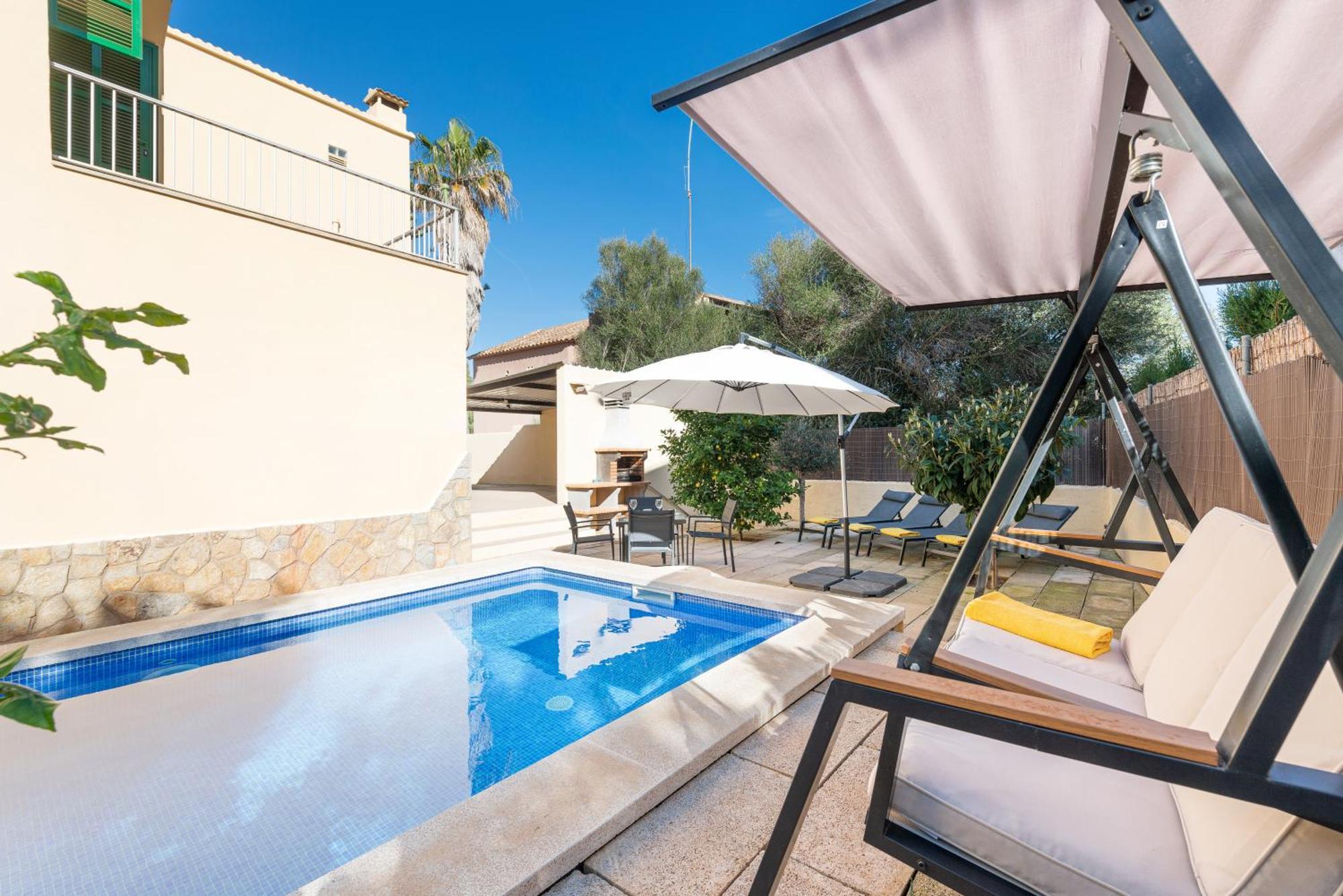 Tradicional Villa Calamar 7 Portocolom  Extérieur photo