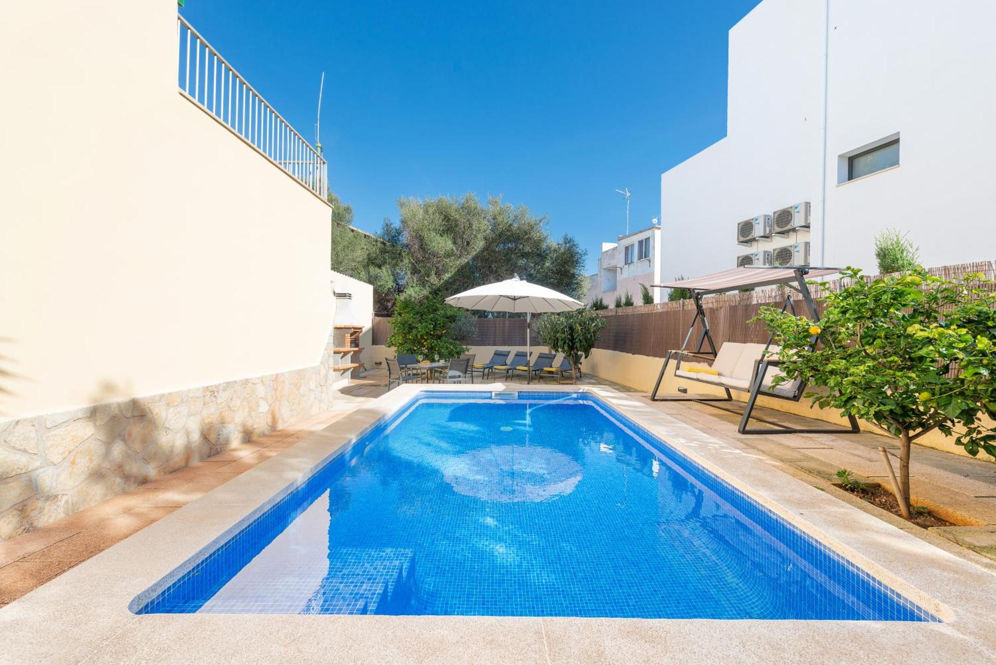 Tradicional Villa Calamar 7 Portocolom  Extérieur photo