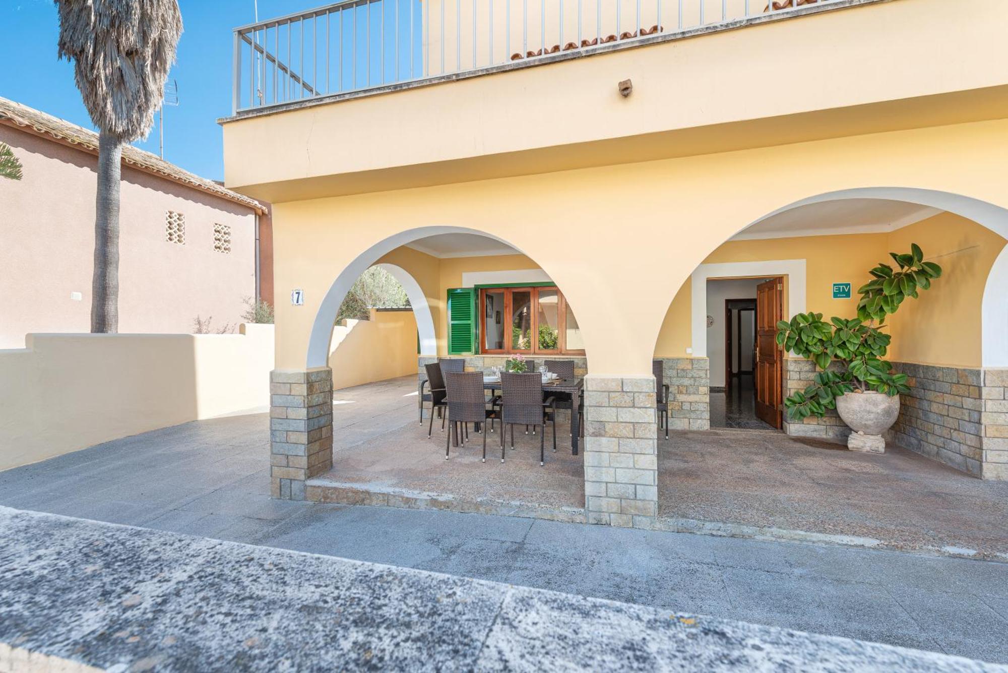 Tradicional Villa Calamar 7 Portocolom  Extérieur photo